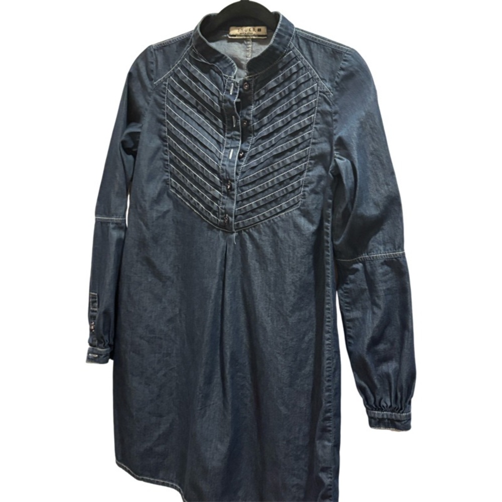 Shukr Denim Tunic Top Dress